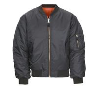 Fostex Garments, Bomber MA-1 Militare (XS, Grigio)