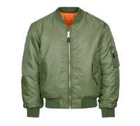 Fostex Garments, Bomber MA-1 Militare Originale USA (S, Verde)