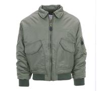 Fostex Garments Bomber Militare MA-2 CWU Flight Jacket USA Verde originale (XL)
