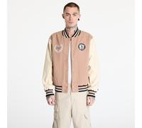 Bomber New Era Brookyn Nets NBA ifestye Beige Varsity Jacket UNISEX Beige L