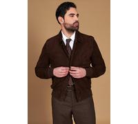 Bomber Pelle Uomo Renna Camoscio Testa di Moro Giubbotto Vera Pelle Mike