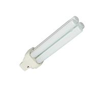 2X 18W G24D-2, 2 Pin, 3000K Lampadina CFL A Basso Consumo PL PLC Bianca [EEK: B]