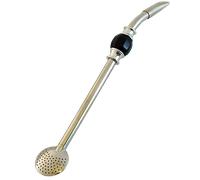 Bombilla con pietra nera