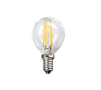 BOMBILLA LED FILAMENTO ESFERICA 3W E14 5000K 410LM SILVER