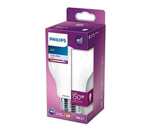 BOMBILLA STANDARD LED E27 17,5W 2452lm 4000K LUZ DIA Ø7,5x12,1cm. PHILIPS