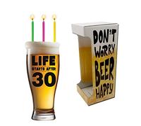 Bombo Boccale Pinta per Festa di compleanno LIFE STARTS AFTER 30