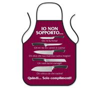 Bombo Grembiule da Cucina Non sopporto| Articolo, Idee Regalo