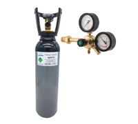 BOMBOLA 5 LT AZOTO 1MC + RIDUTTORE PRESSIONE BOMBOLA EXTRA U.E. VALVOLA ITALIA