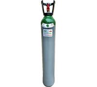 BOMBOLA ARGON 14 LT. 200 BAR 5.0 PURO 99,999% CON VALVOLA RESIDUALE E CARICA