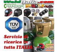 BOMBOLA ARGON 5-7-10-14-27-50 LT. PURO 99,9% PIENA ANCHE CON RIDUTTORE