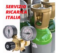 BOMBOLA ARGON 5-7-10-14-27-50 LT. PURO 99,9% PIENA ANCHE CON RIDUTTORE