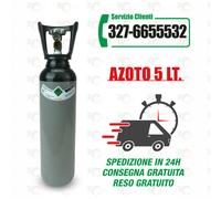 Bombola Azoto 5 Litri, completa di carica.