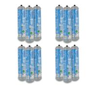 BOMBOLA CO2 600gr USA E GETTA RICAMBIO PER REFRIGERATORI GASATORI ACQUA 12 PZ