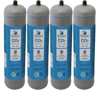 BOMBOLA CO2 600gr USA E GETTA RICAMBIO PER REFRIGERATORI GASATORI ACQUA 4 PZ