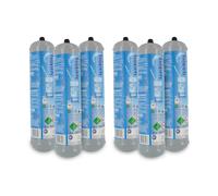 BOMBOLA CO2 600gr USA E GETTA RICAMBIO PER REFRIGERATORI GASATORI ACQUA 6 PZ