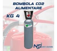 BOMBOLA CO2 ALIMENTARE 4 KG RICARICABILE CERTIFICATA