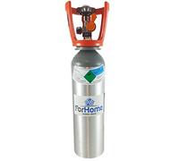 Bombola Co2 ForHome® Da 2Kg Co2 in Alluminio Ricaricabile Con Valvola Residuale Certificata