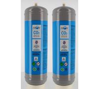 Bombola Co2 Usa e Getta 1200gr ALIMENTARE Erogatore Acqua Frizzante 2 PZ