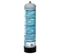 Bombola Co2 usa e getta universale da 600gr con passo standard 10x1