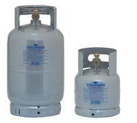 bombola da 2 kg per gas liquido con rubinetto omologata ricaricabile
