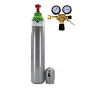 Bombola di gas 8 litri MIX ARGON(82%) + CO2(18%) saldatura per MIG/MAG REDUCER
