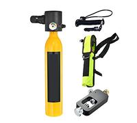 Bombola Di Gas Di Riserva Di Emergenza Subacquea Portatile Dotata Di Un Set Completo Di Bombole Di Ossigeno For Respiratori Subacquei(Yellow Package B)