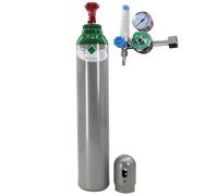 Bombola di gas Puro 4,8 Argon 100% 1.7m3 di saldatura 8 litri TIG MIG riduttore