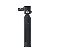 Bombola Di Gas Riserva Emergenza Subacquea Portatile Dotata Un Set Completo Bombole Ossigeno For Respiratori Subacquei(Black0.5L respirator)