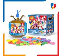 Bombola Elio usa e getta da 6,9 L per 50 palloncini inclusi in confezione
