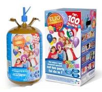Bombola Elio Usa&Getta per gonfiare fino a 100 palloncini con valvola antidisper