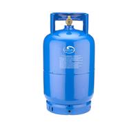 BOMBOLA GAS DA CAMPEGGIO PER PROPANO VUOTA 2/3/5KG CON RUBINETTO E MANIGLIA ALTA
