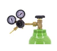 Bombola gas MIX Argon (82%) + CO2 (18%) 10 litri 200BAR + Riduttore Sherman P...