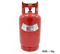 BOMBOLA GAS REFRIGERANTE R290 PROPANO - 5 KG