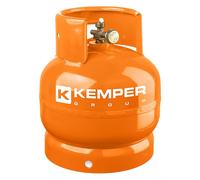 BOMBOLA PER GAS VUOTA RICARICABILE KG.2 TRASPORTABILE CAMPEGGIO ATTACO ITALIA