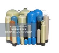 Bombola in vetroresina per addolcimento e trattamento acqua per resine e quarzi