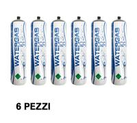 Bombola monouso CO2 E290 Diossido di carbonio 6 PEZZI 600 g - Per gasatore acqua