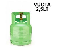 Bombola neutra vuota per stoccaggio gas refrigerante - capacità 2,5 Lt