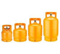 BOMBOLA GAS GPL 5KG CAMPEGGIO VUOTA RICARICABILE FORNELLINO EUROCAMPING