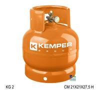 Bombola gpl kg 2 KEMPER