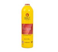 Bombola usa e getta monouso gas B-FLAME per cannello brasatura dolce forte 3000°
