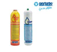 Bombole cartucce di ricambio ossigeno e maxy gas per stazione Turbo Set 90