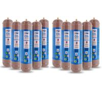 BOMBOLE CO2 600gr USA E GETTA RICAMBIO PER REFRIGERATORI GASATORI ACQUA 10 PZ