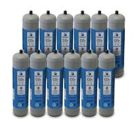 BOMBOLE CO2 600gr USA E GETTA RICAMBIO PER REFRIGERATORI GASATORI ACQUA 12 PZ