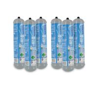 BOMBOLE CO2 600gr USA E GETTA RICAMBIO PER REFRIGERATORI GASATORI ACQUA 6 PZ