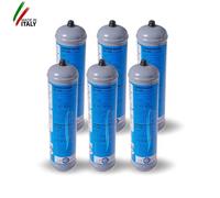 Bombole Co2 Usa e Getta 600 grammi E290 per Gasatori Acqua Set 6 pz.