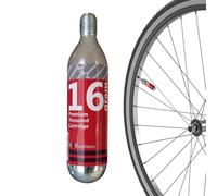 Bomboletta Aria per Bicicletta - Ricarica Pneumatici 16g con Filettatura | Bombola Portatile per Pompa da Bici Manutenzione Ciclismo Strada Urbano