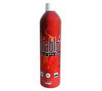 Bomboletta Bombola Green Gas Ricarica Softair DIABLO 750 Ml Ugello in Metallo