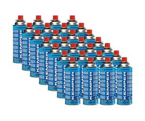 BOMBOLETTA CARTUCCIA A GAS KEMPER 577 SMART 227GR 390ML GAS BUTANO - 28 PEZZI -