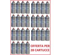 Bomboletta Cartuccia Gas Butano 4 PZ per Ricarica Fornello Cucina da Campeggio
