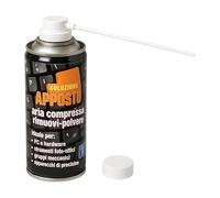 BOMBOLETTA DI ARIA COMPRESSA SPRAY 400ml PER PULIZIA CERTIFICATE CON BECCUCCIO